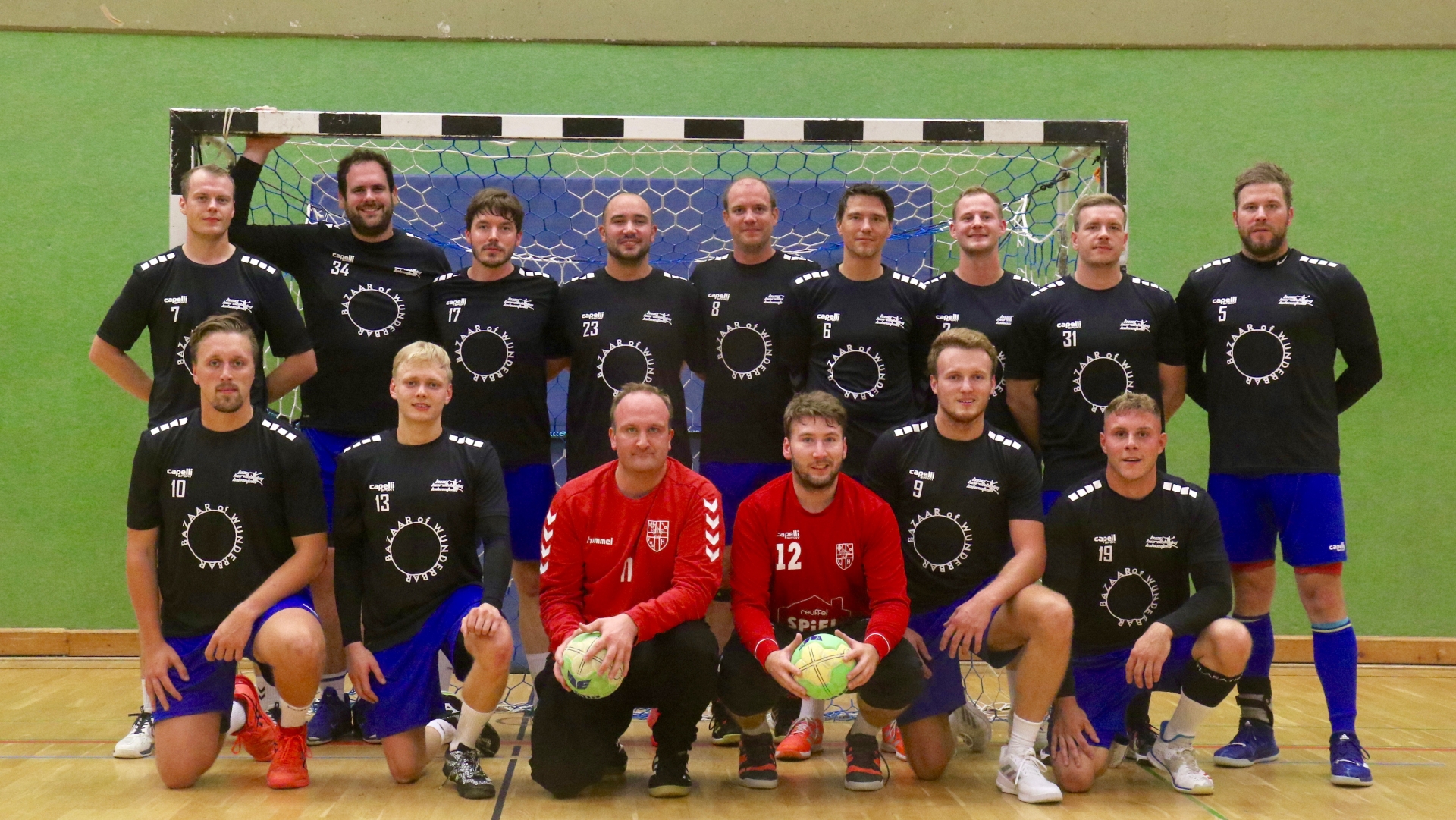 Die Blauen der 1. Handballmannschaft